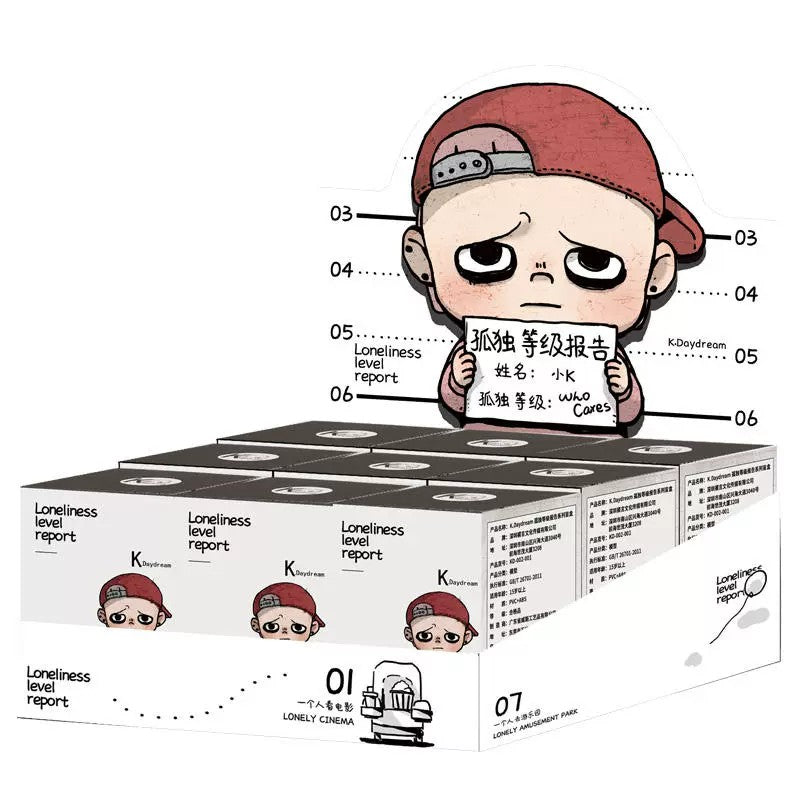 K.Daydream Loneliness Level Report Series Blind Box