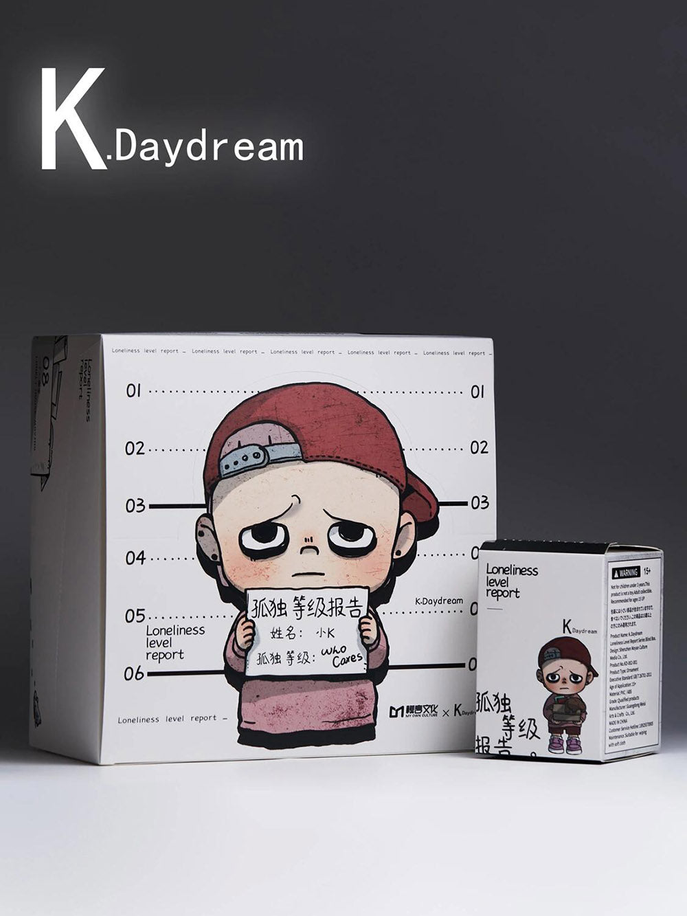 K.Daydream Loneliness Level Report Series Blind Box