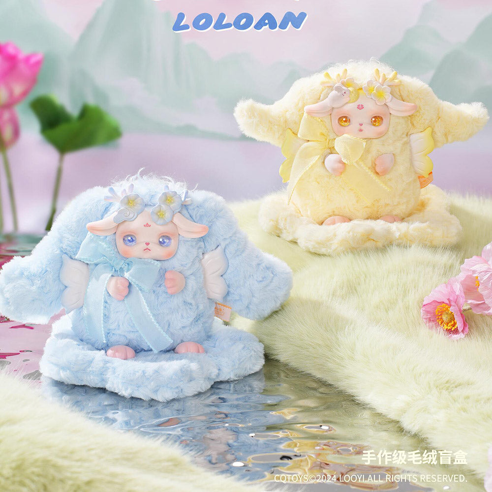 LOLOAN V3 Blooming Deers Series Plush Blind Box【CQTOYS】