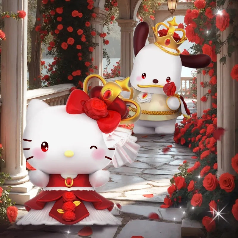 Sanrio Characters The Night Of Rose Series Figures Blind Box【TOP TOY】