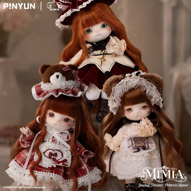 MIMIA Journal Dreamy Princess House Series MJD Blind Box【PINYUN