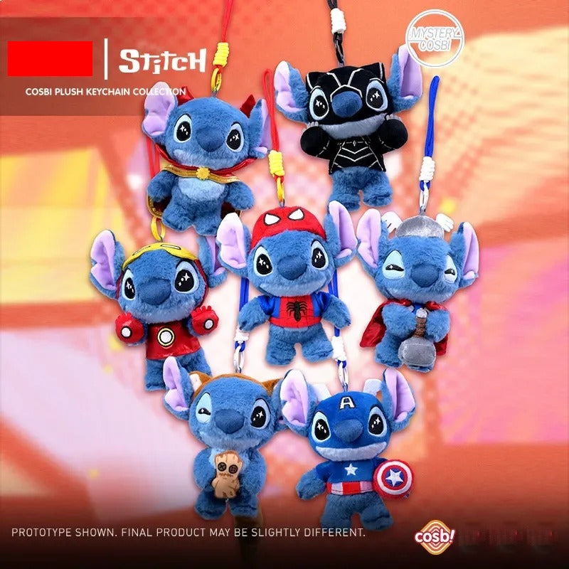 M Stitch COSBI Plush Keychain Blind Box【TOP TOY】