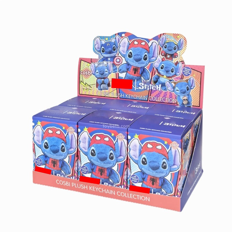 M Stitch COSBI Plush Keychain Blind Box【TOP TOY】