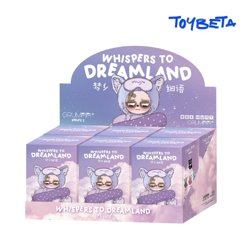 【Sale】Grumpipi V2 Whispers To Dreamland Series Plush Blind Box