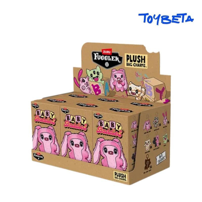 FUGGLER Baby Baddies Series Plush Keychain Blind Box