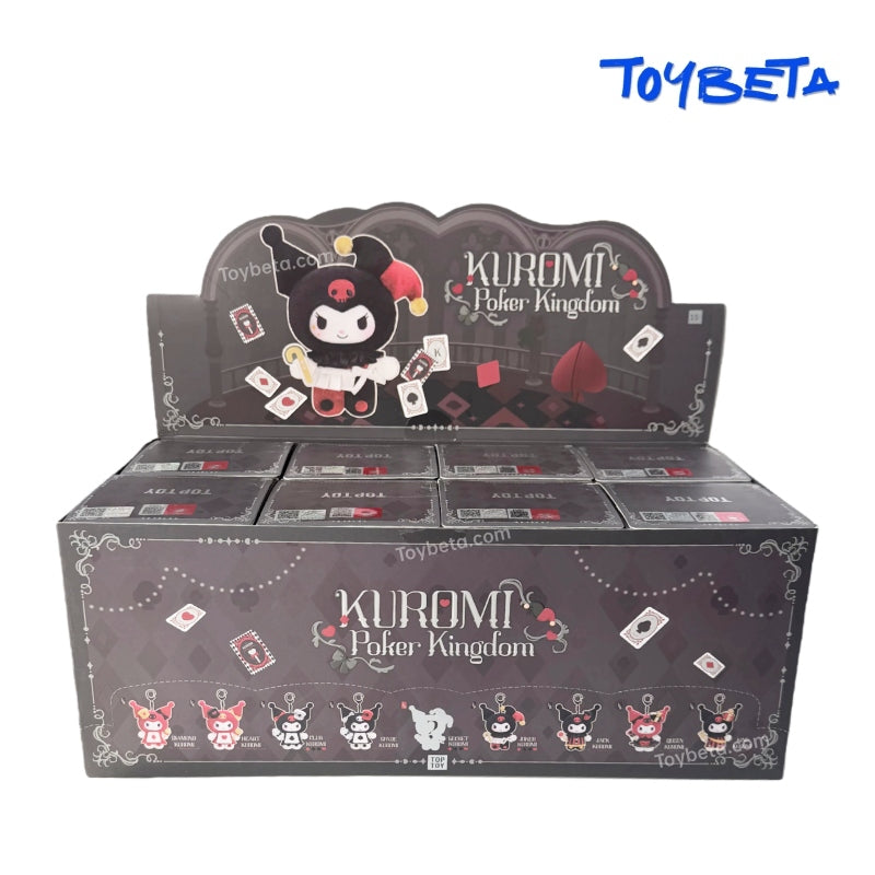 S202. KUROMI Poker Kingdom Series Plush Blind Box -K22
