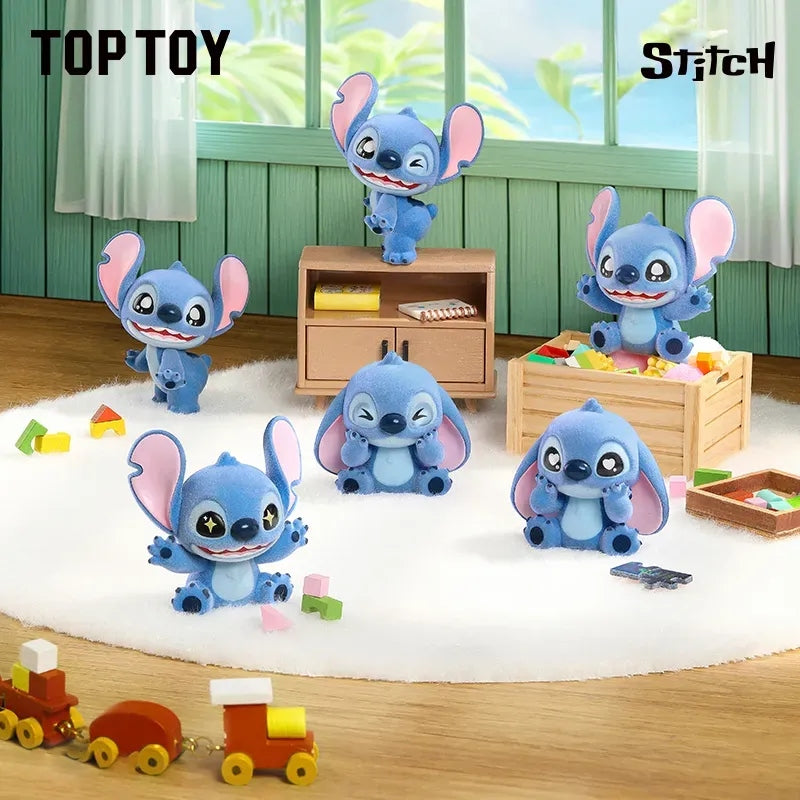Stitch Mini Fluffy Series Figures Surprise Blind Bag【TOP TOY】