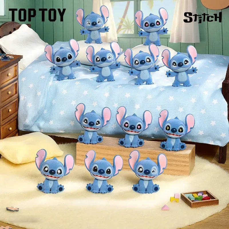 Stitch Mini Fluffy Series Figures Surprise Blind Bag【TOP TOY】