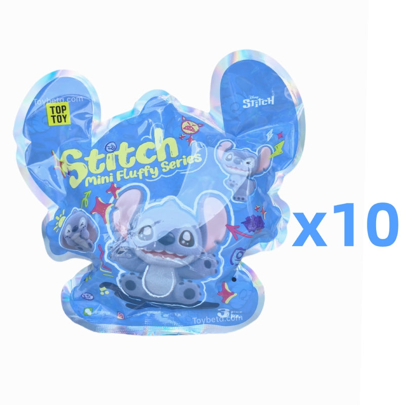Stitch Mini Fluffy Series Figures Surprise Blind Bag【TOP TOY】