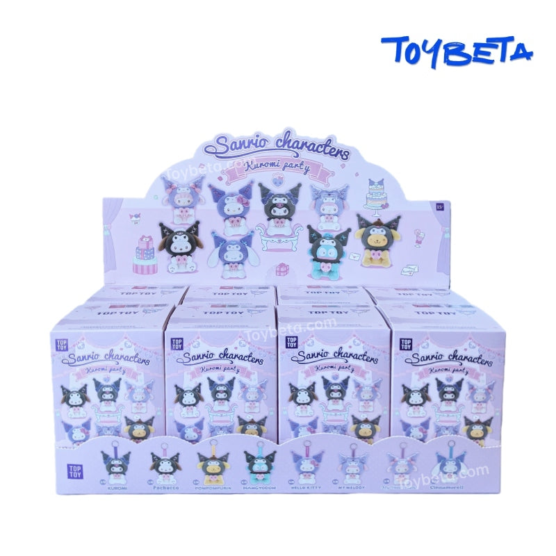 Sanrio Characters Kuromi Party Series Plush Blind Box【TOP TOY】