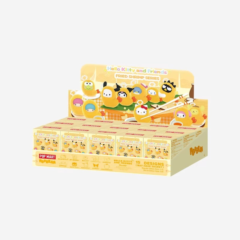 POP BEAN Hk and Friends Fried Shrimp Series Mini Blind Box