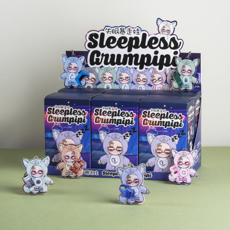 【Sale】Sleepless Grumpipi Series Plush Blind Box