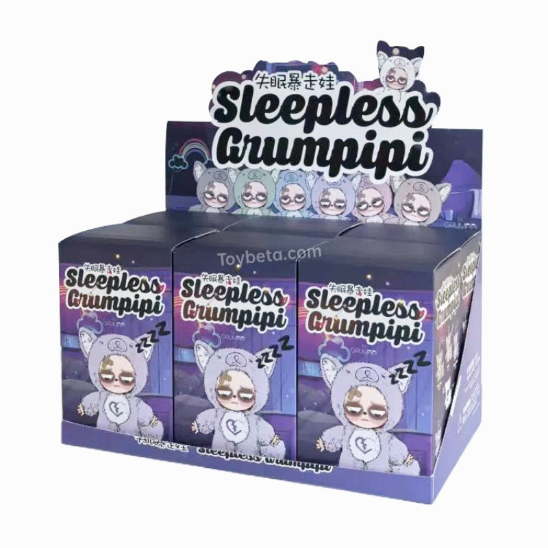 【Sale】Sleepless Grumpipi Series Plush Blind Box