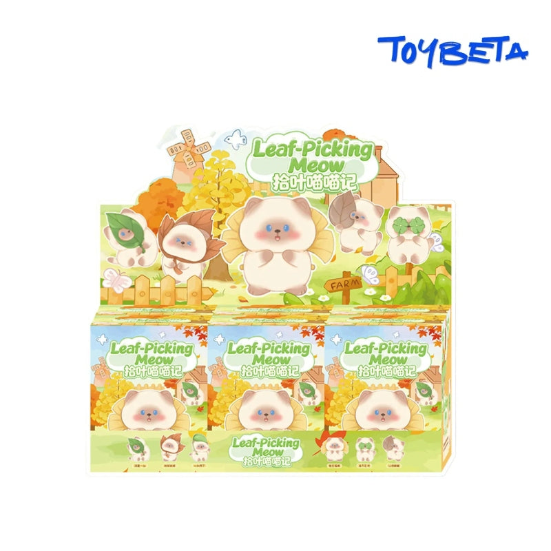 MaoMao-Leaf-Picking Meow Series Blind Box Mini Figures