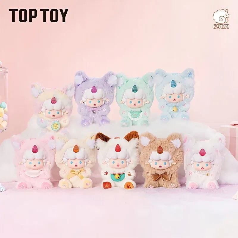 Gyun-V1 Candy Land Series Plush Pendant Blind Box【TOP TOY】