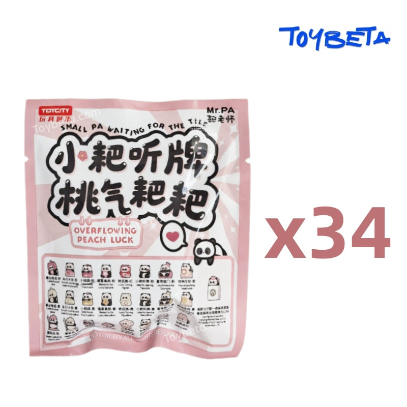 MR.PA-Overflowing Peach Luck Mini Beans Series Blind Bag(4 PC)