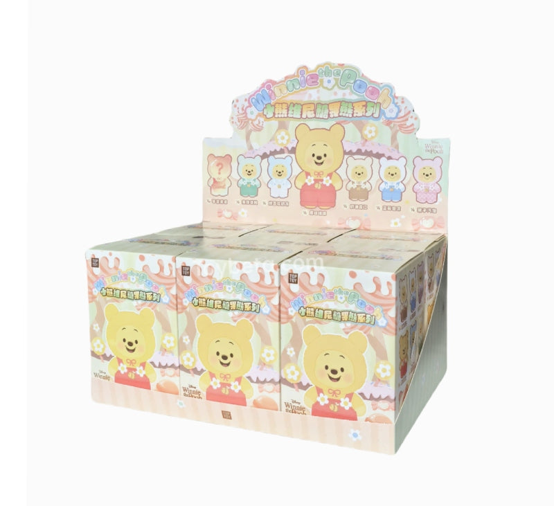 S108. Winnie Candy Bear Series Vinyl Plush Blind Box -K22