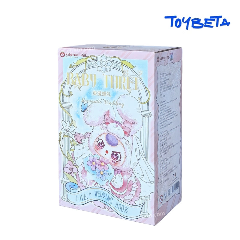 【Sale】Baby Three 400% Romantic Wedding Plush Blind Box