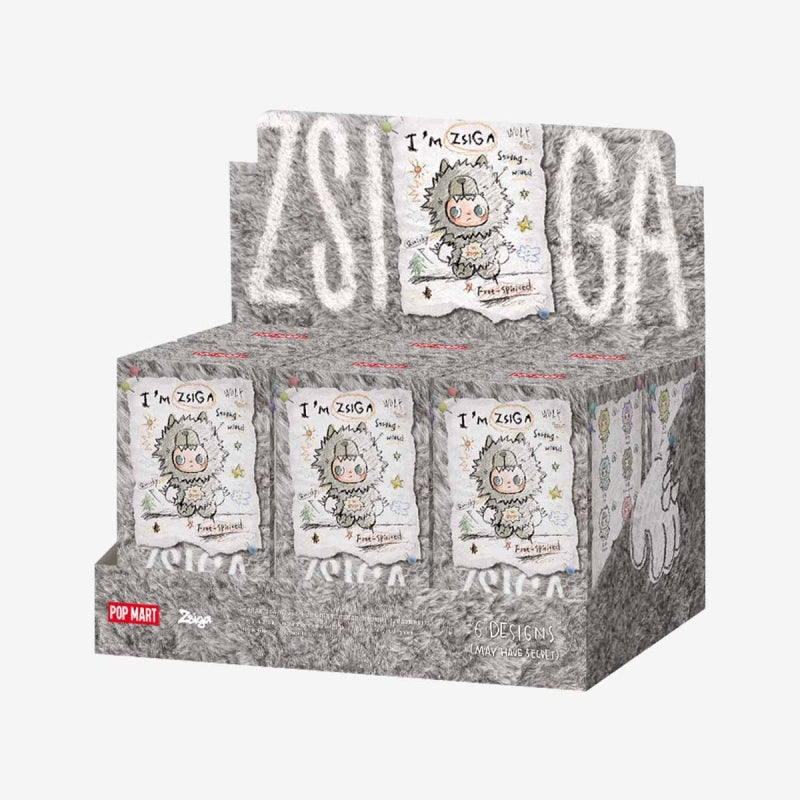 ZSIGA I'm Zsiga Series-Vinyl Plush Pendant