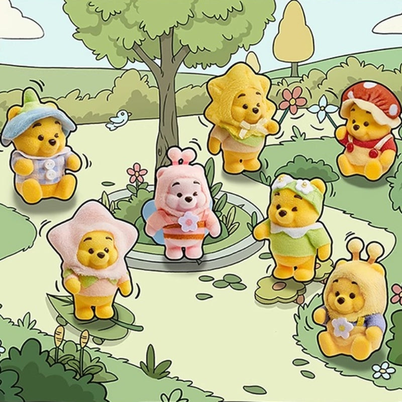 【BOGO】Winnie the Pooh Touching Garden Series Figure Blind Box
