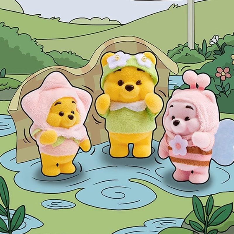 【BOGO】Winnie the Pooh Touching Garden Series Figure Blind Box