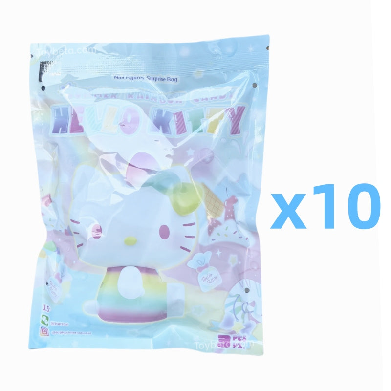 Hello Kitty Summer Rainbow Candy Mini Figures Surprise Blind Bag【TOP TOY】