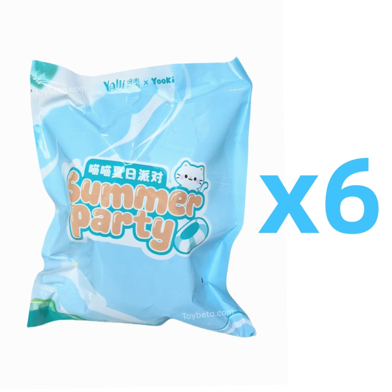 Yooki V12 Meow Meow Summer Party Series Plush Blind Box