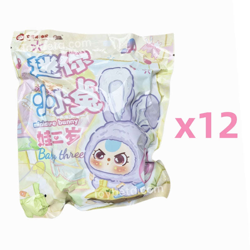 【Sale】Baby Three Mini Bunny Plush Series Blind Box【BB3】
