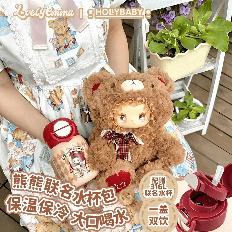 LOVELY EMMA & HOLLY BABY Bear Collaboration Insulated Cup Bag【YAN CHUANG】