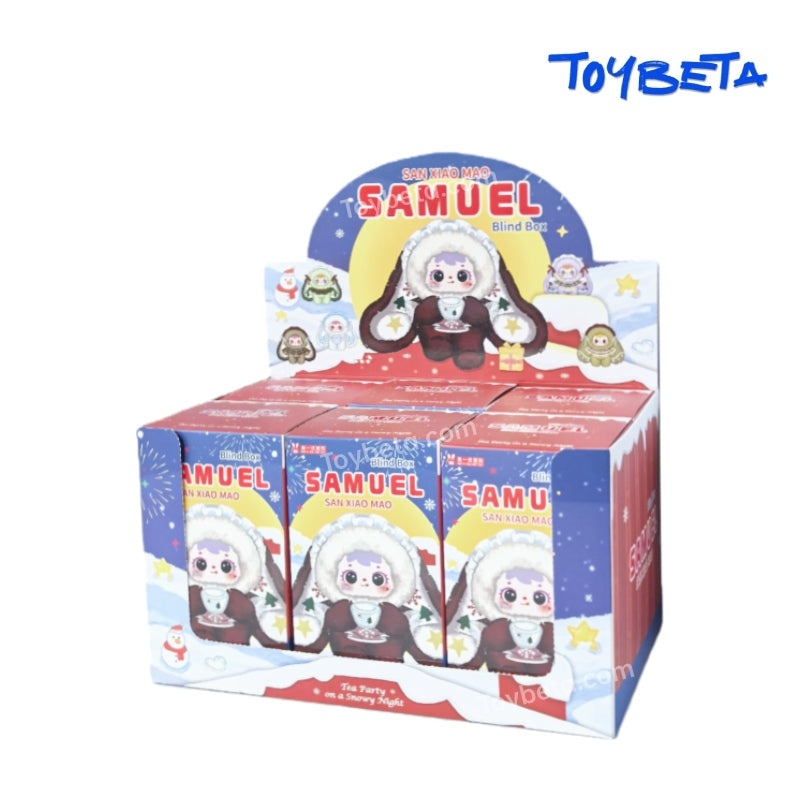 Samuel Tea Party On A Snowy Night Series Plush Blind Box