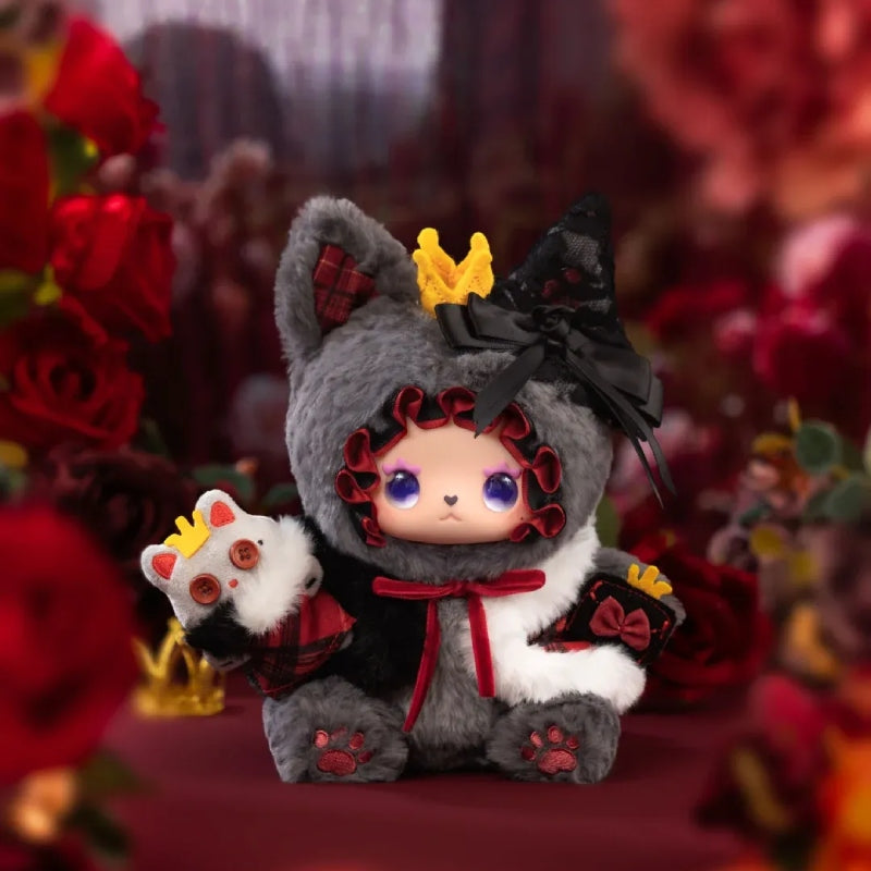 Pleasant Goat and Big Big Wolf x Lucky Emma Limited Edition Grey and Red Collaboration