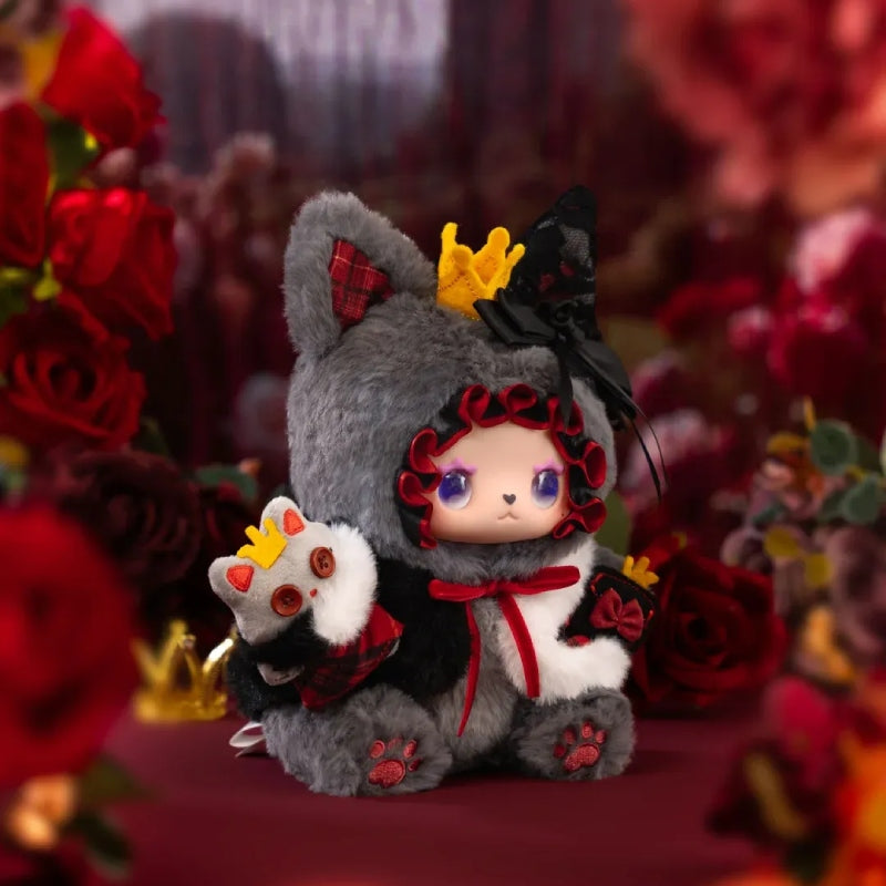 Pleasant Goat and Big Big Wolf x Lucky Emma Limited Edition Grey and Red Collaboration