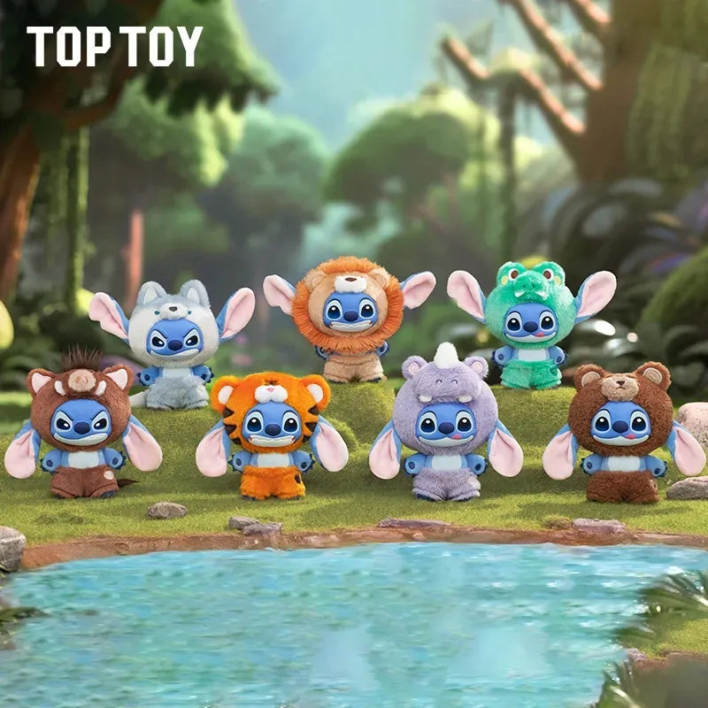 D Stitch Wild Animal Series Plush Blind Box【TOP TOY】