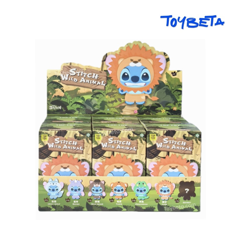 S119. Wild Animal Series Plush Blind Box -K22