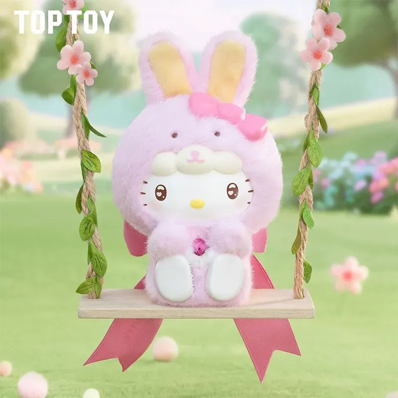Sanrio Characters Diamond Bunny Baby Series Plush Figures Blind Box【TOP TOY】