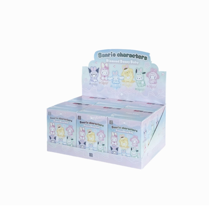 S127. Diamond Bunny Baby Series Plush Figures Blind Box -K22