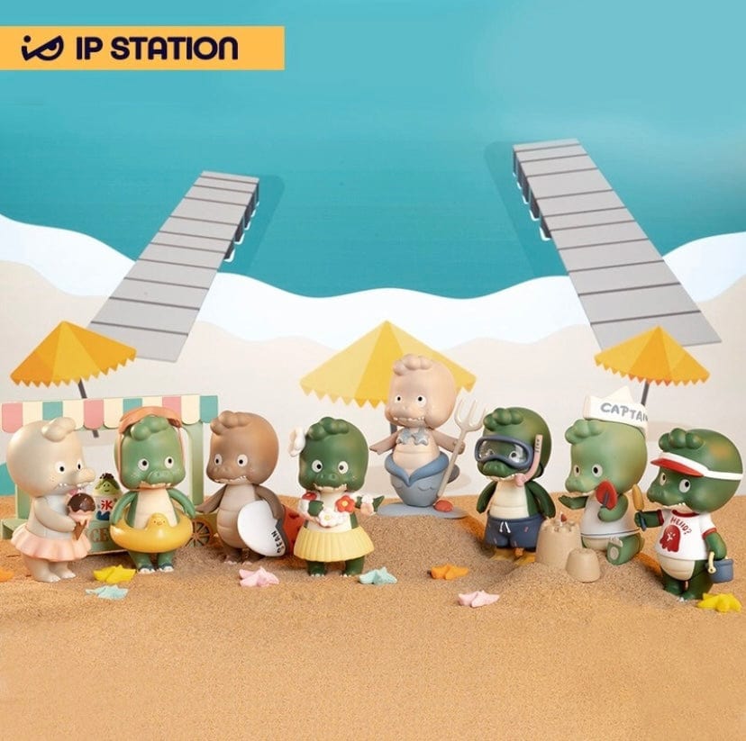 Little Crocodile Sean Beach Vacation Series Blind Box