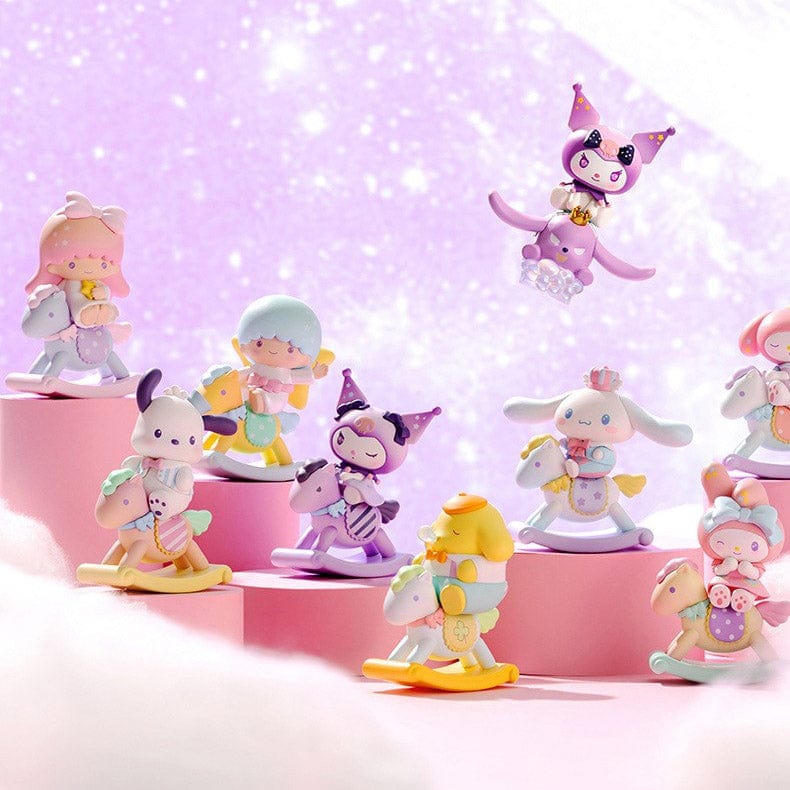 Sanrio Characters Childlike Heart Rocking Horse Series Blind Box