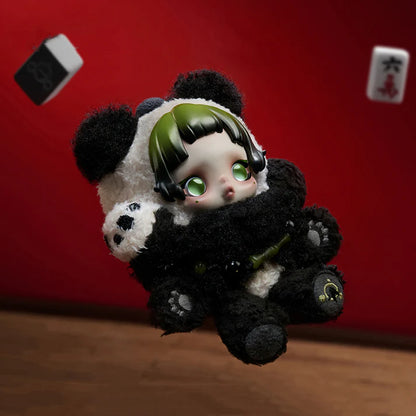 【Sale】SKULLPANDA Lazy Panda Plush Doll Pendant