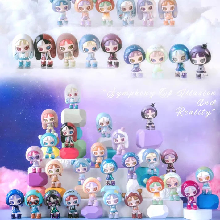 INN'S V2 Symphony of Illusion and Reality Mini Beans Series PVC Blind Bag Figures