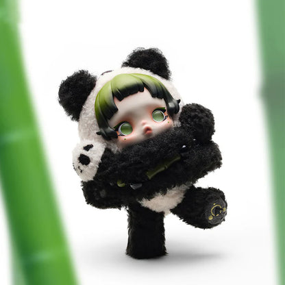 【Sale】SKULLPANDA Lazy Panda Plush Doll Pendant