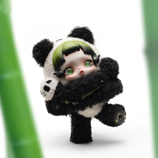 【Sale】SKULLPANDA Lazy Panda Plush Doll Pendant
