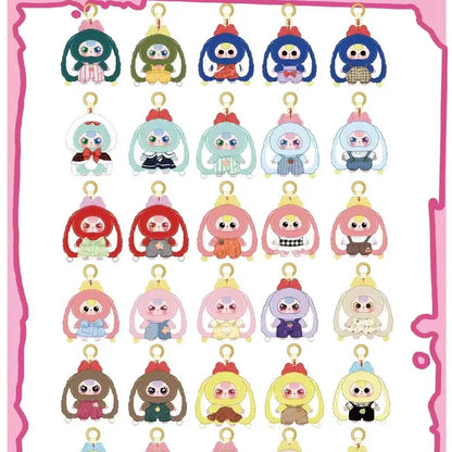 Baby Three Macaron Little Cute Bunny Series-V2  Plush Dolls Blind Box