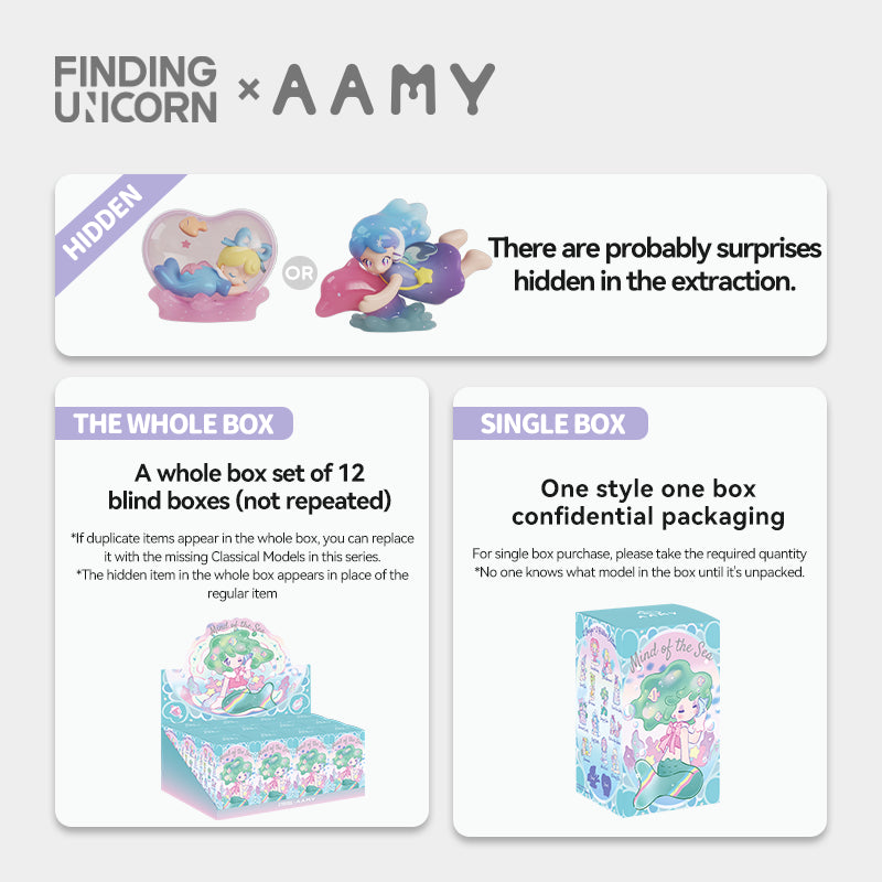 【 F.UN&TB】AAMY Mind of the Sea Series Blind Box