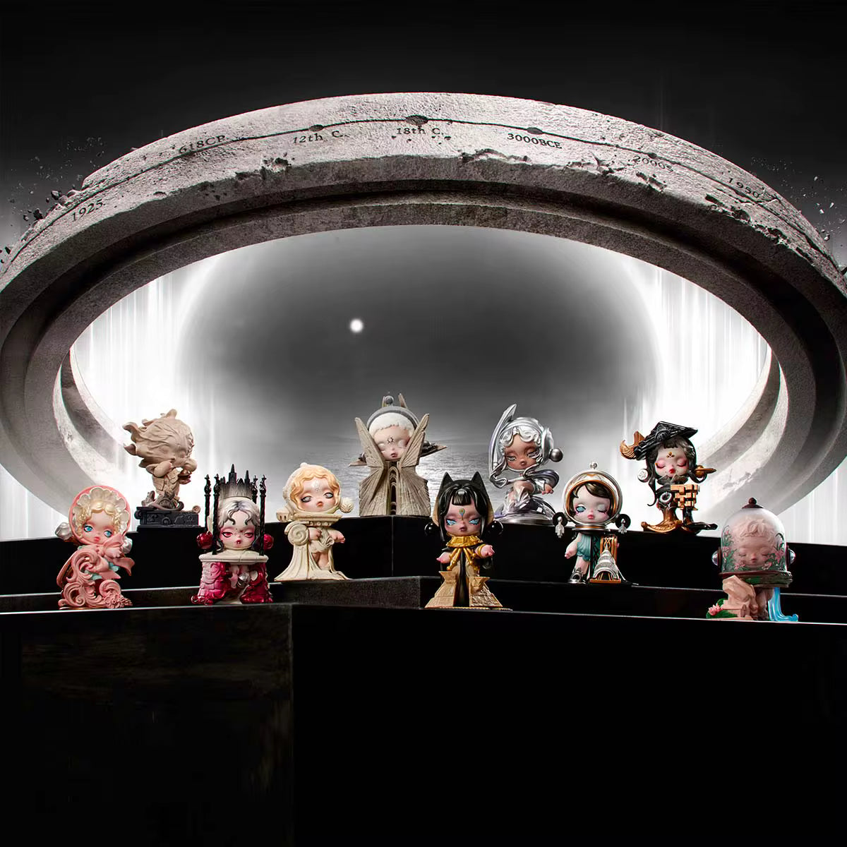 SKULLPANDA WHERE TIME DWELLS Series Blind Box Figures