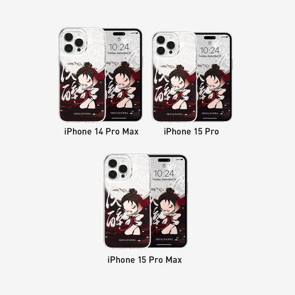 【SALE】SKULLPANDA The Ink Plum Blossom Series-Phone Case+Earphone Bag (Airpods Pro)