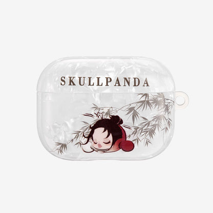 【SALE】SKULLPANDA The Ink Plum Blossom Series-Phone Case+Earphone Bag (Airpods Pro)