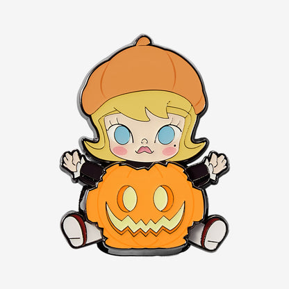 【Sale】Happy Halloween Party Series- Luminous Pumpkin Pendant [Pumpkin Fridge Magnet Badge