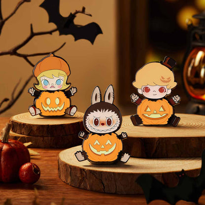【Sale】Happy Halloween Party Series- Luminous Pumpkin Pendant [Pumpkin Fridge Magnet Badge