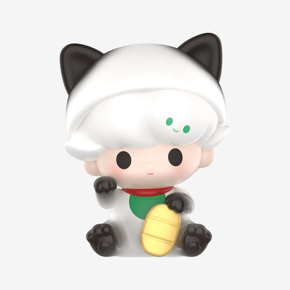 POP BEAN Lucky Cat Mini Bean Series Figures